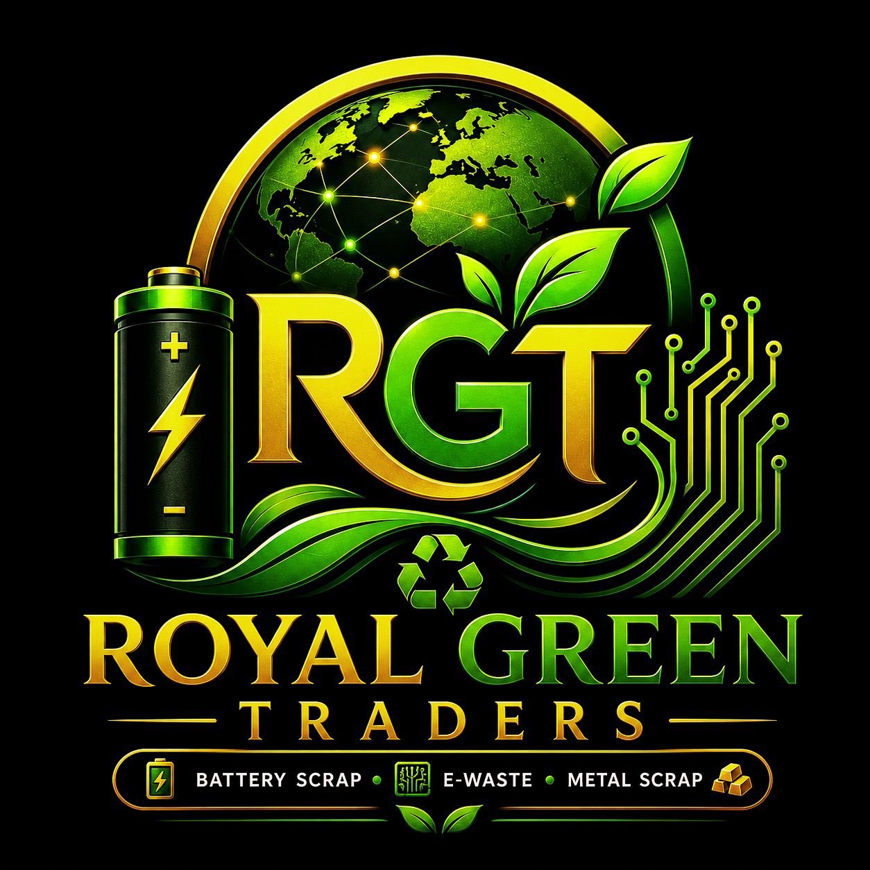 Royal Green Traders logo